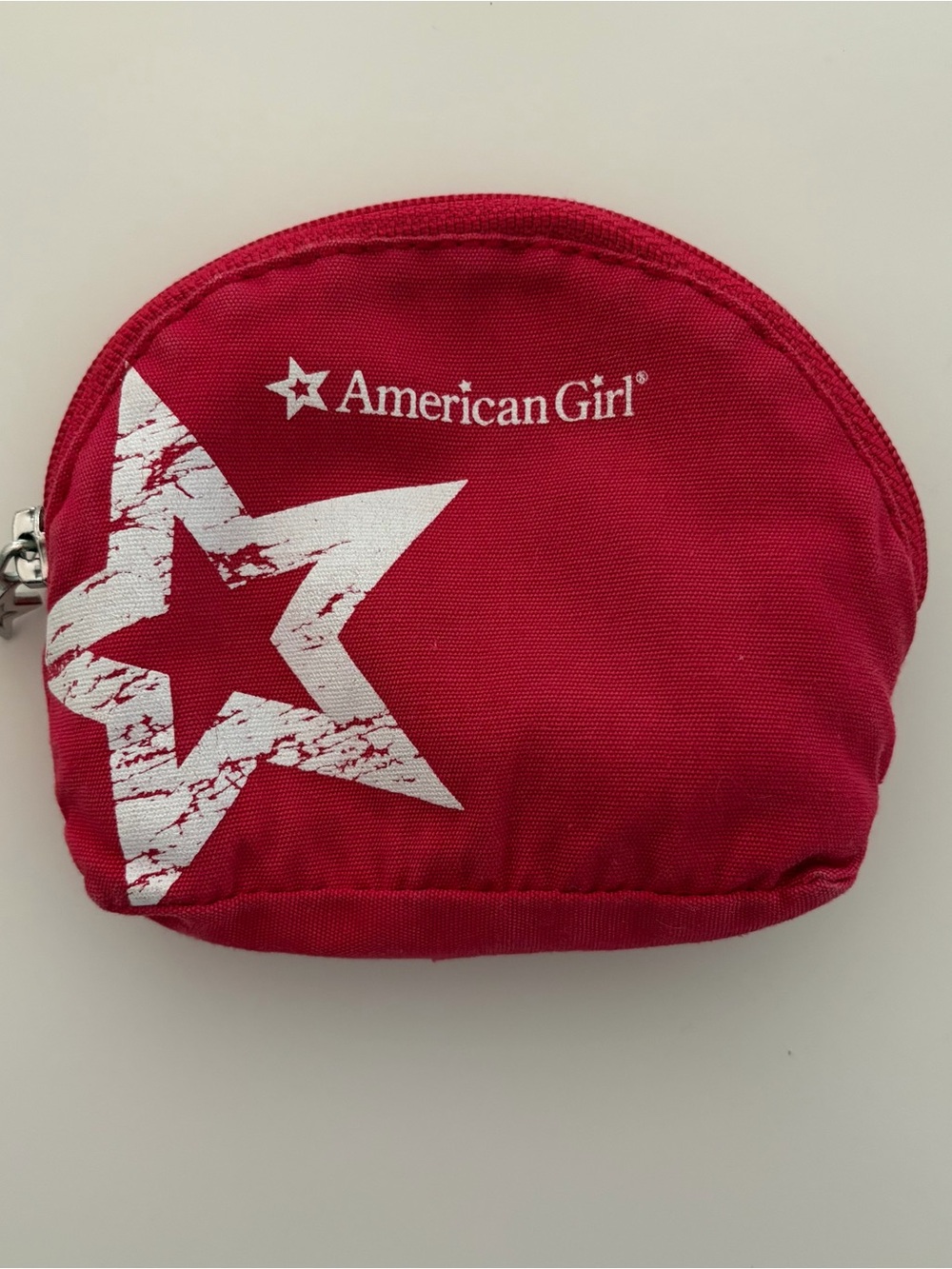 American Girl Dark Pink Coin Purse